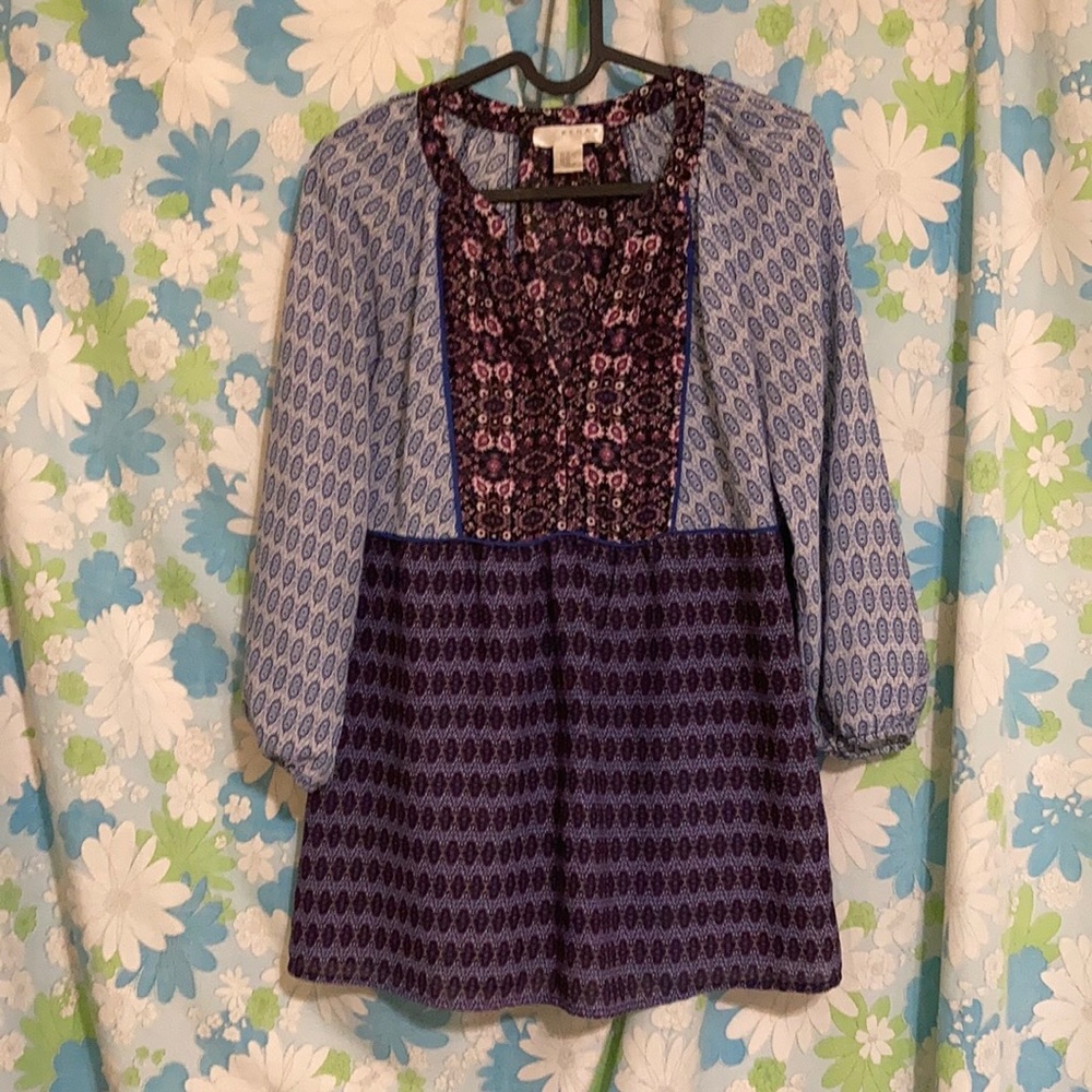 Kenar Flowy Boho Top